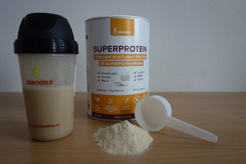 Najlepší proteín Superpotravina blendea superproteín